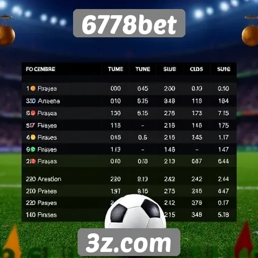 Comparativo de odds no 6778bet em relação a concorrentes